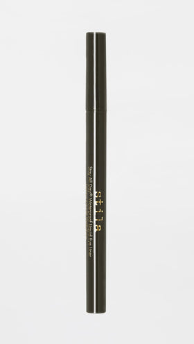 stila Waterproof Liquid Eyeliner Stay All Day with eye makeup look