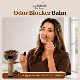 StinkBalm Coffee Under-Nose Balm packaging
