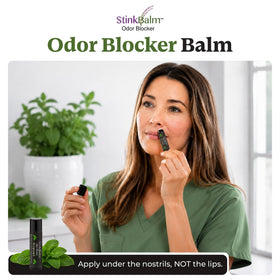 StinkBalm Original balm application demonstration