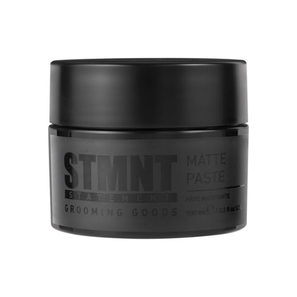 STMNT Matte Paste 3.38 oz front view with packaging