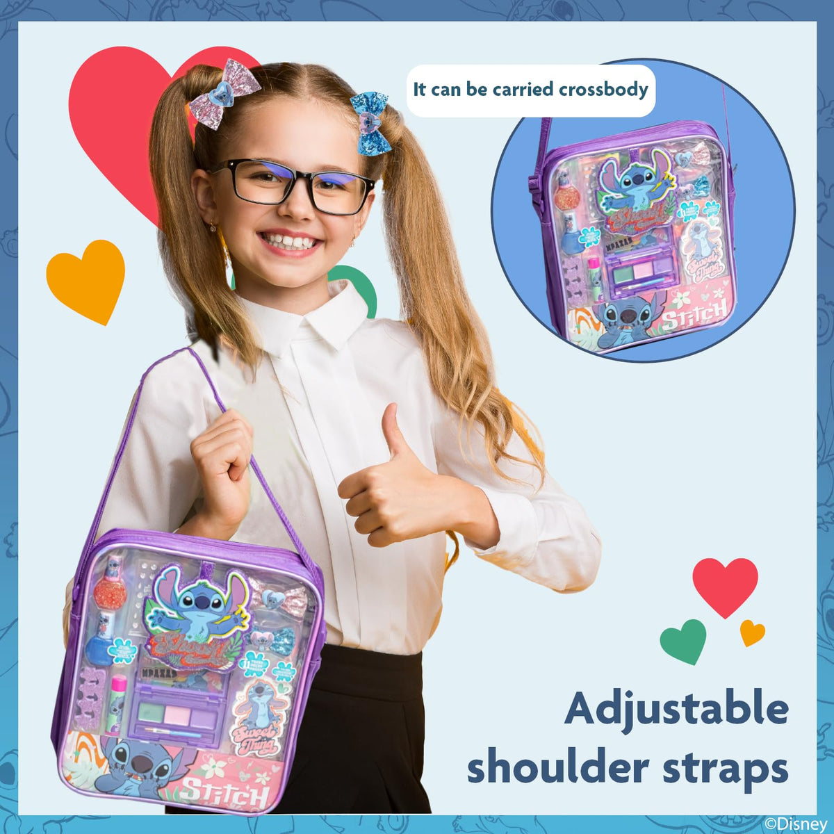 Strawberry-flavoured lip balm from Townley Girl Stitch set