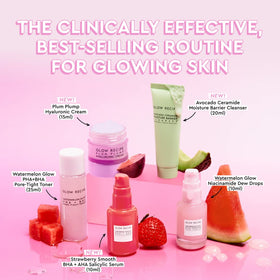Strawberry Smooth BHA + AHA Salicylic Serum packaging