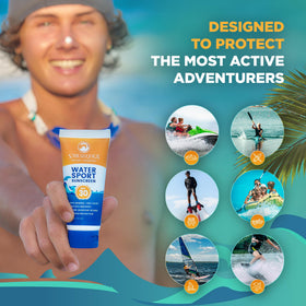 STREAM 2 SEA SPF 30 Biodegradable Mineral Sunscreen 3 fl oz side view