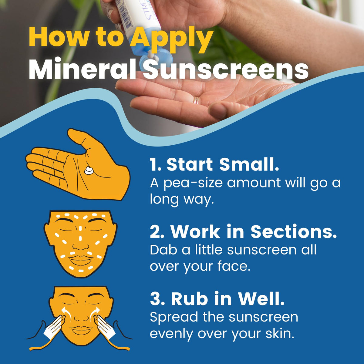 STREAM 2 SEA sunscreen in a beach setting