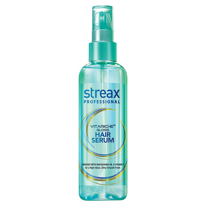 Streax Professional Vitariche Gloss Hair Serum 115 ml front view