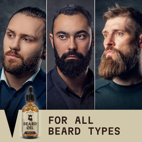 Striking Viking Vanilla Beard Oil lifestyle scene