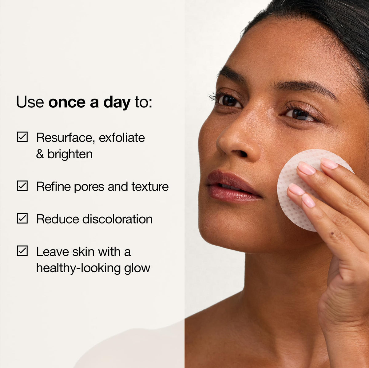 StriVectin exfoliating pads packaging side view