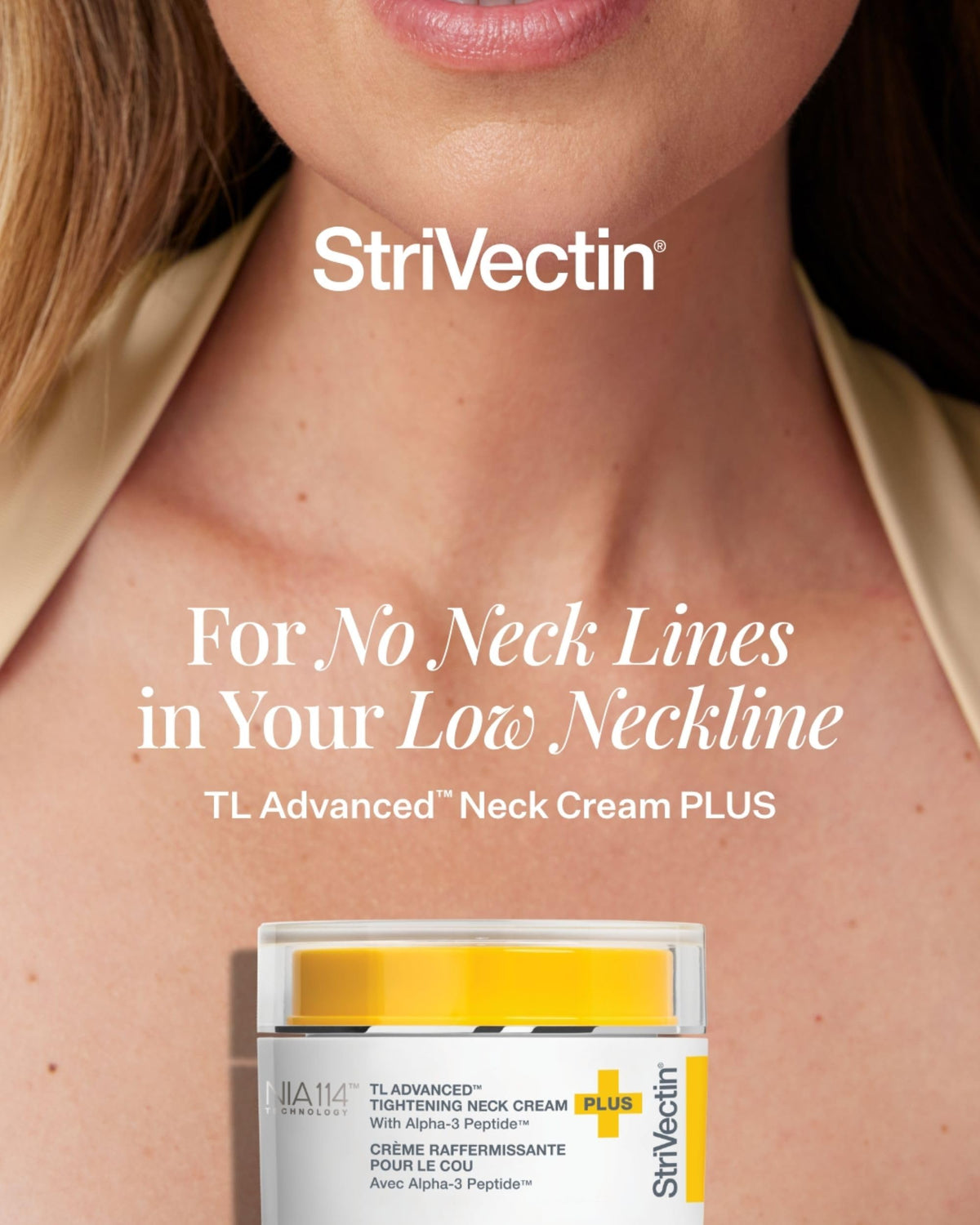 StriVectin neck cream texture close-up