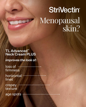 StriVectin TL Advanced Neck Cream with ingredients displayed