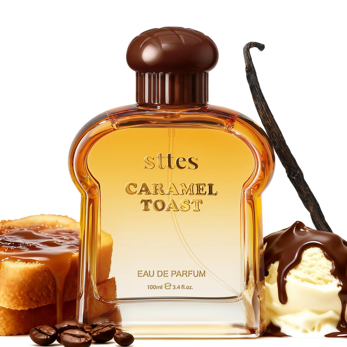 Sttes Caramel Toast Eau de Parfum 100ml front view
