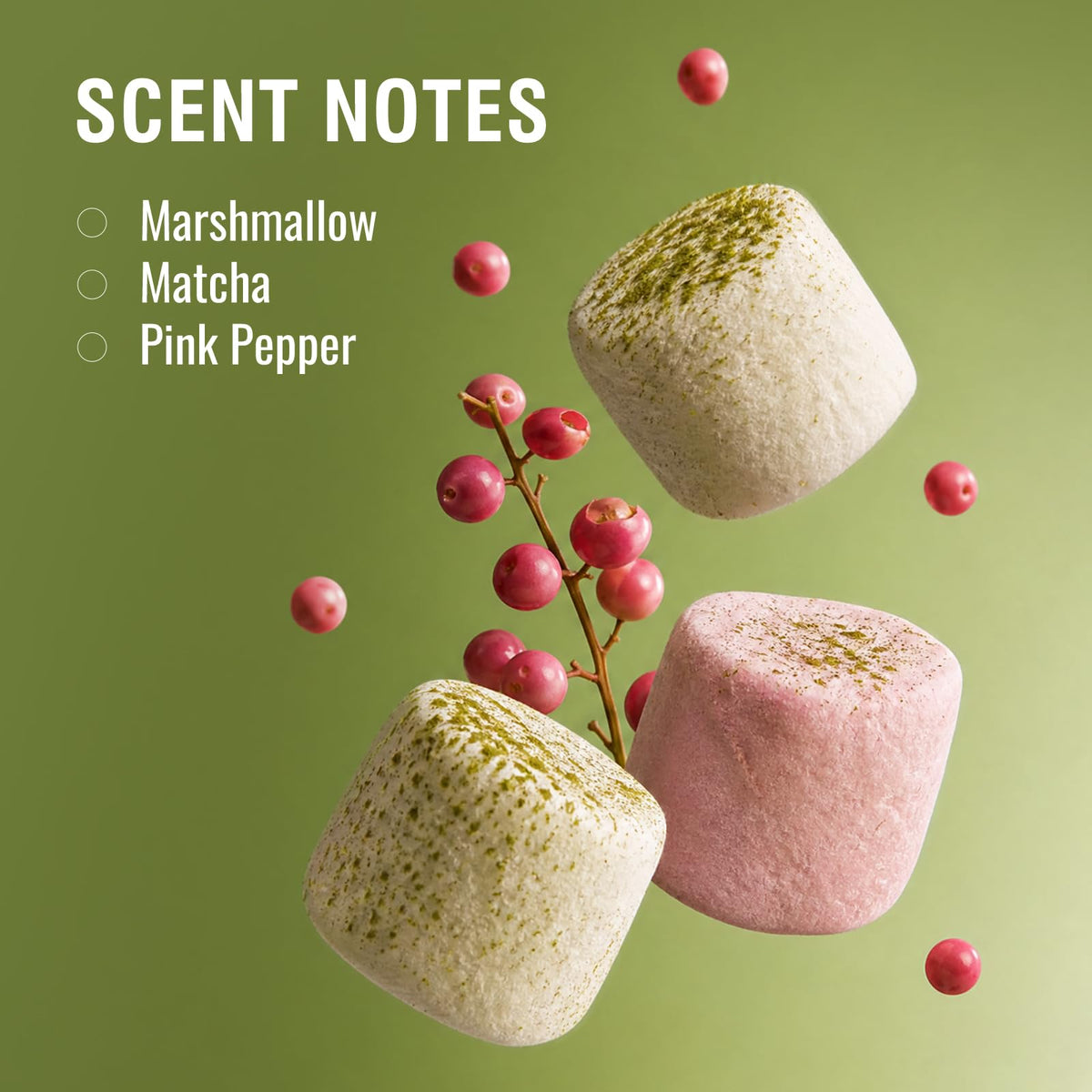 Sttes Matcha Mallow Eau de Parfum 100ml in a lifestyle setting