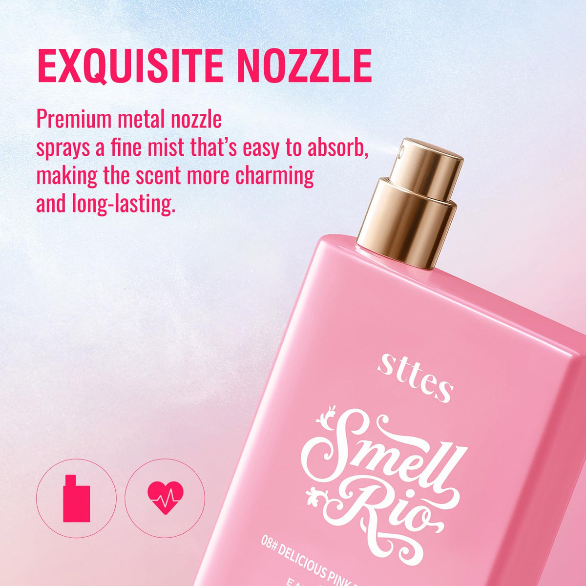 Sttes Smell Rio 08 Eau de Parfum lifestyle shot outdoors