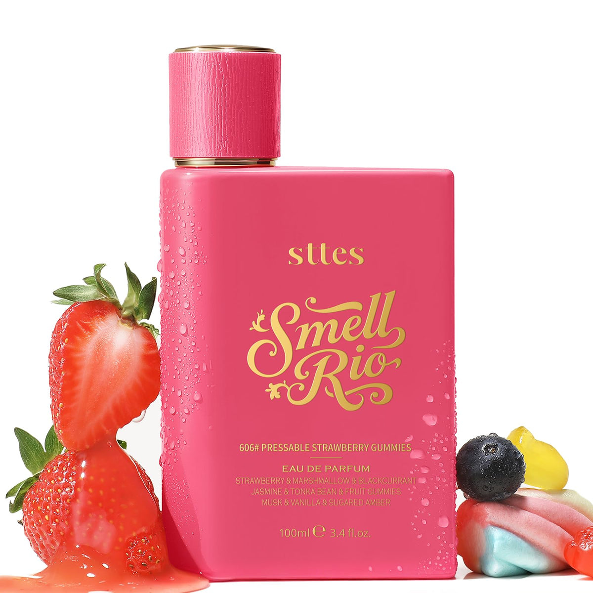 Sttes Smell Rio Perfume 100ml front view with vibrant design