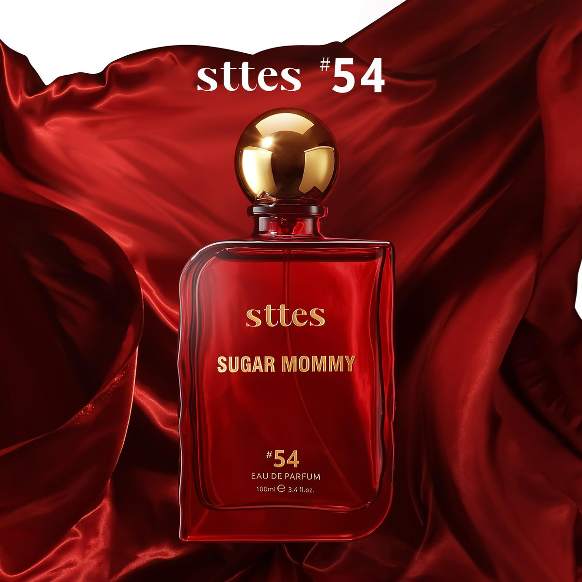 Sttes Sugar Mommy #54 Eau de Parfum bottle close-up