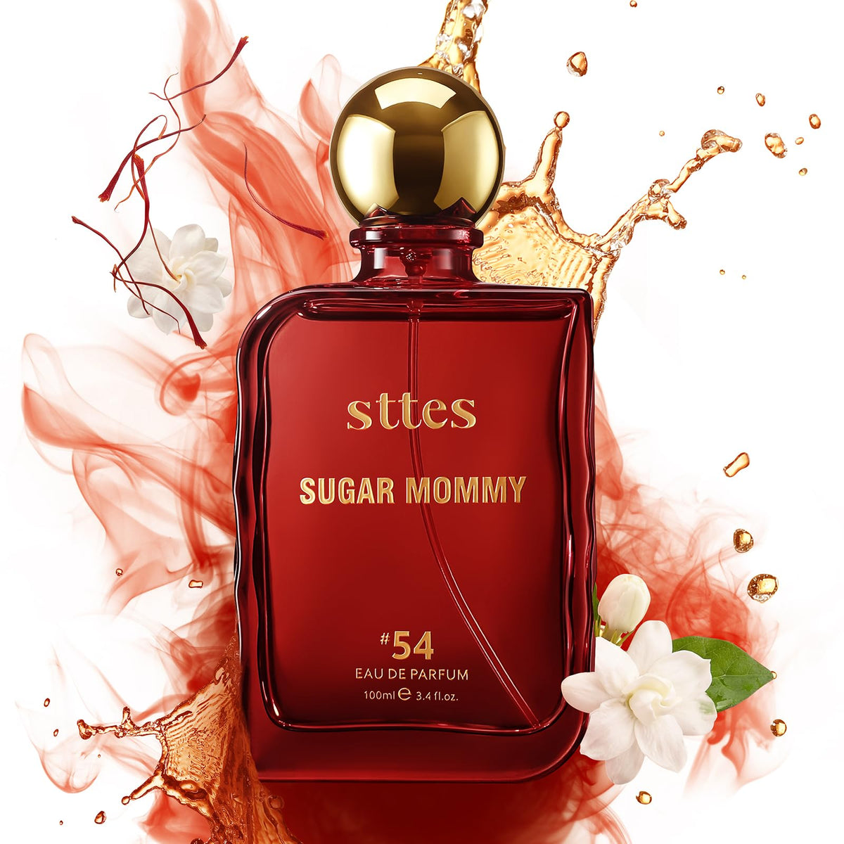 Sttes Sugar Mommy #54 Eau de Parfum label detail