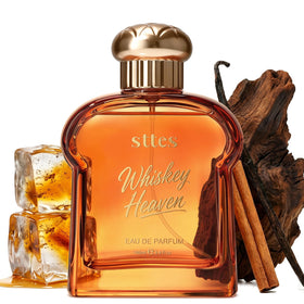 Sttes Whiskey Heaven Eau de Parfum amber-toned bottle front view