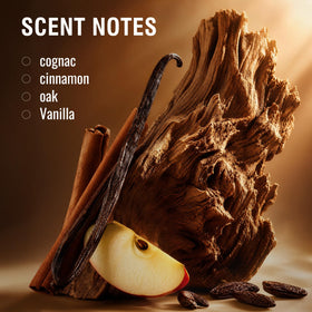 Sttes Whiskey Heaven Eau de Parfum bottle on a wooden surface