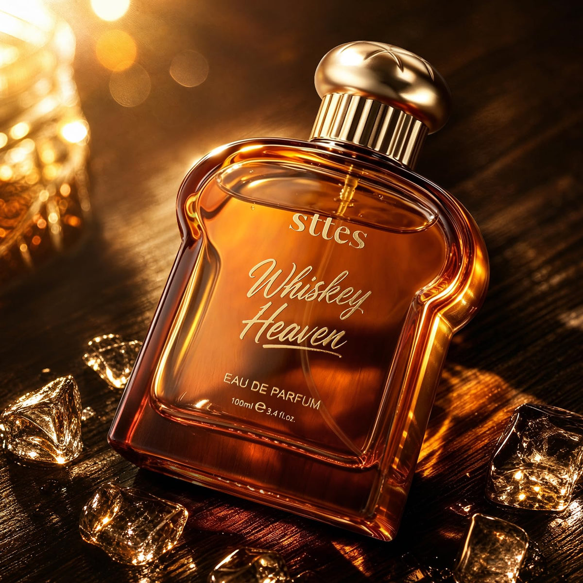Sttes Whiskey Heaven Eau de Parfum with natural elements