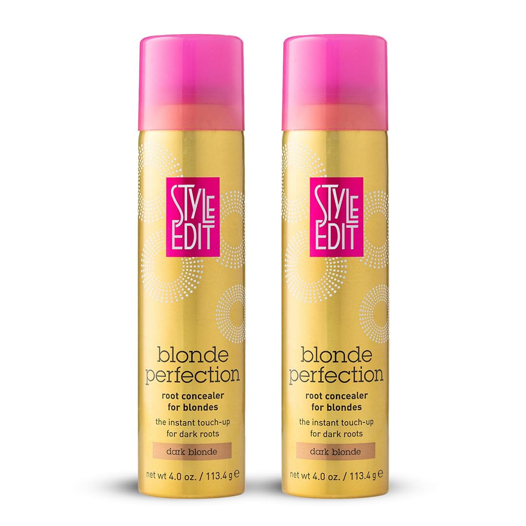 STYLE EDIT Root Touch Up Spray Dark Blonde 4 oz front view