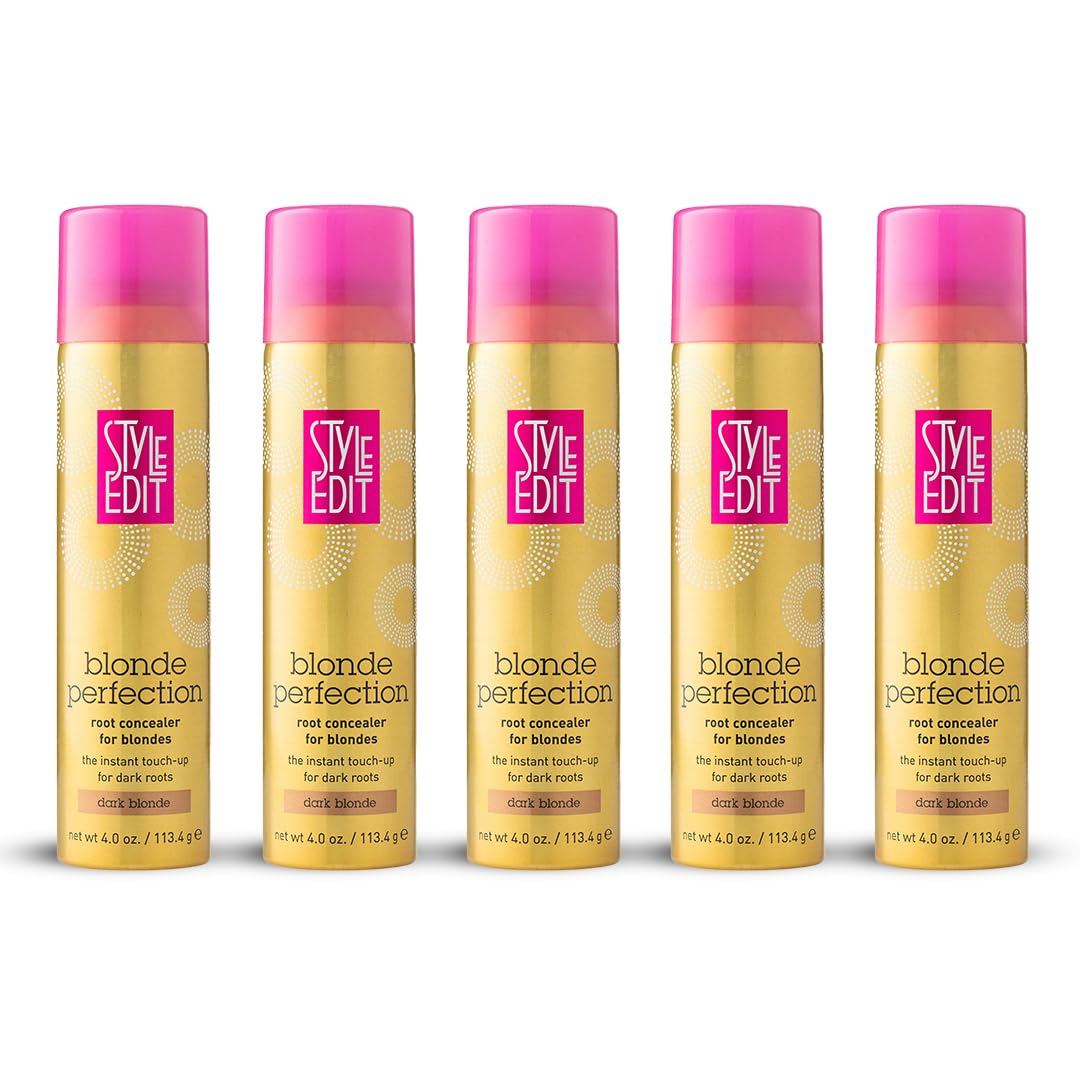 STYLE EDIT Root Touch Up Spray Dark Blonde 4 oz front view