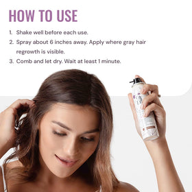 STYLE EDIT Root Touch Up Spray Dark Blonde nozzle close-up