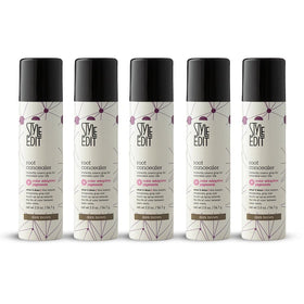 STYLE EDIT Root Touch Up Spray Dark Brown 2 oz front view