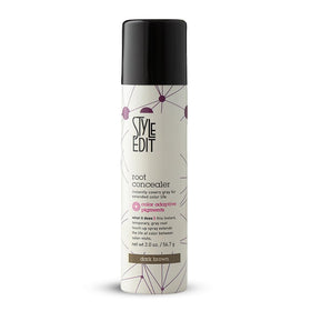 STYLE EDIT Root Touch Up Spray Dark Brown 2 oz front view