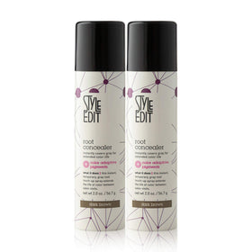 STYLE EDIT Root Touch Up Spray Dark Brown 2 oz front view