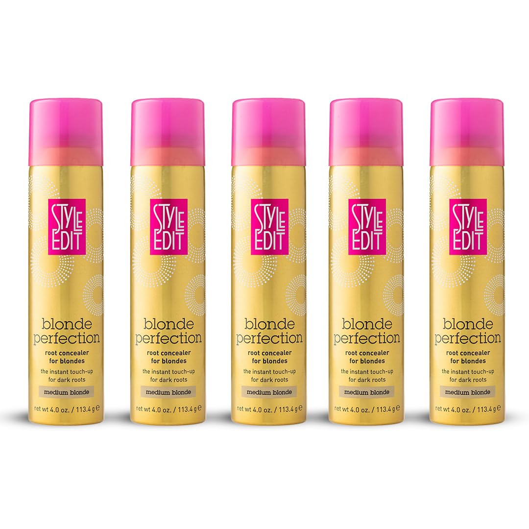 STYLE EDIT Root Touch Up Spray in Medium Blonde front view