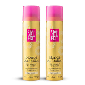 STYLE EDIT Root Touch Up Spray Light Blonde 4 oz front view
