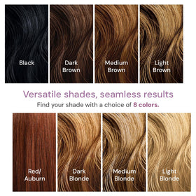 STYLE EDIT Root Touch Up Spray texture demonstration