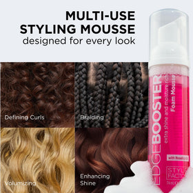 Style Factor EDGE support Foam Mousse 9 fl oz lifestyle scene