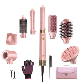 StyleVibe 8-in-1 Air Styler front view with attachments
