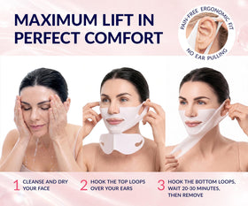 Stylia MaxiLift V-Line Lifting Mask on model's face