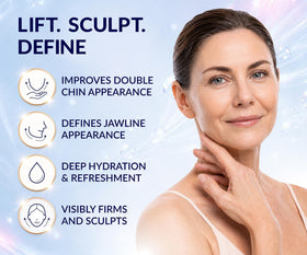 Stylia MaxiLift V-Line Lifting Mask showing ingredients list