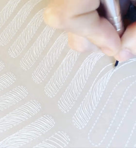 Stylia Microblading Practice Fake Skin packaging display