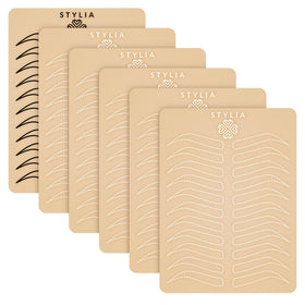 Stylia Microblading Practice Fake Skin Silicone Sheet front view