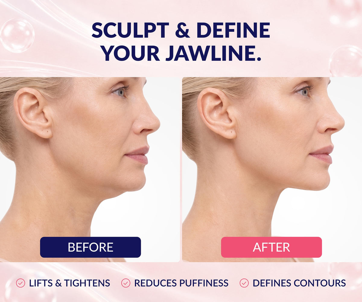 Stylia V Line Lifting Collagen Face Mask application on face