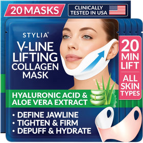 Stylia V Line Lifting Collagen Face Mask packaging front view