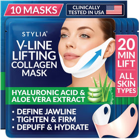 Stylia V Line Lifting Collagen Mask packaging front view