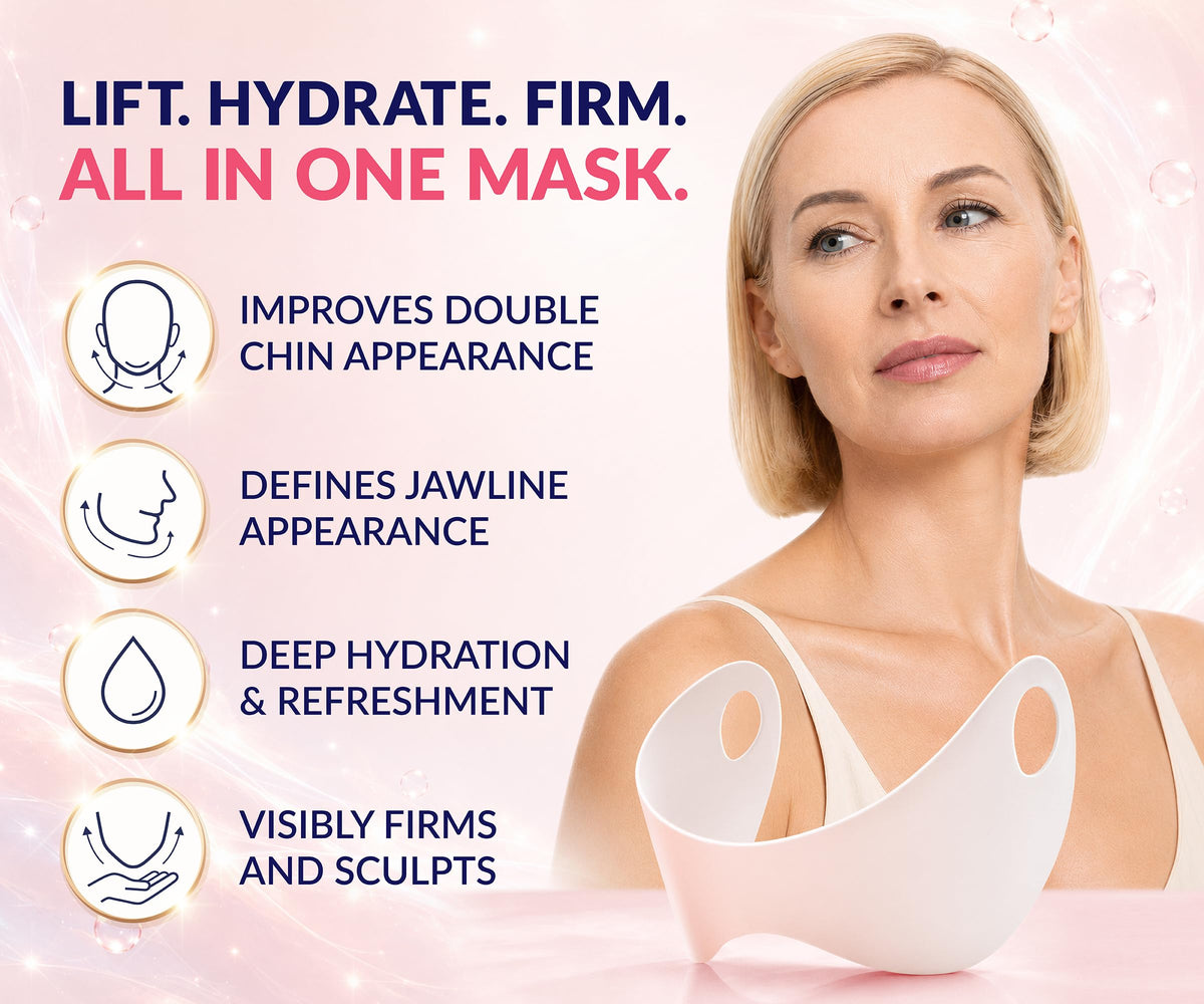 Stylia V Line Lifting Collagen Mask showing texture