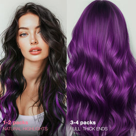 Styling options for GOO GOO Tape-In Hair Extensions