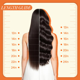 Styling options with Full Shine clip-in hair extensions