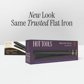 Styling results from HOT TOOLS Black Gold Ionic Flat Iron