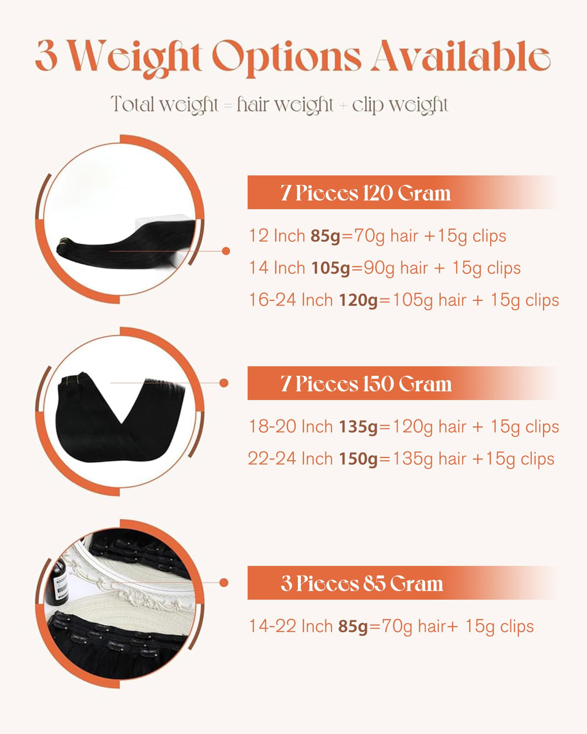 Styling tools compatible with Sunny Hair extensions