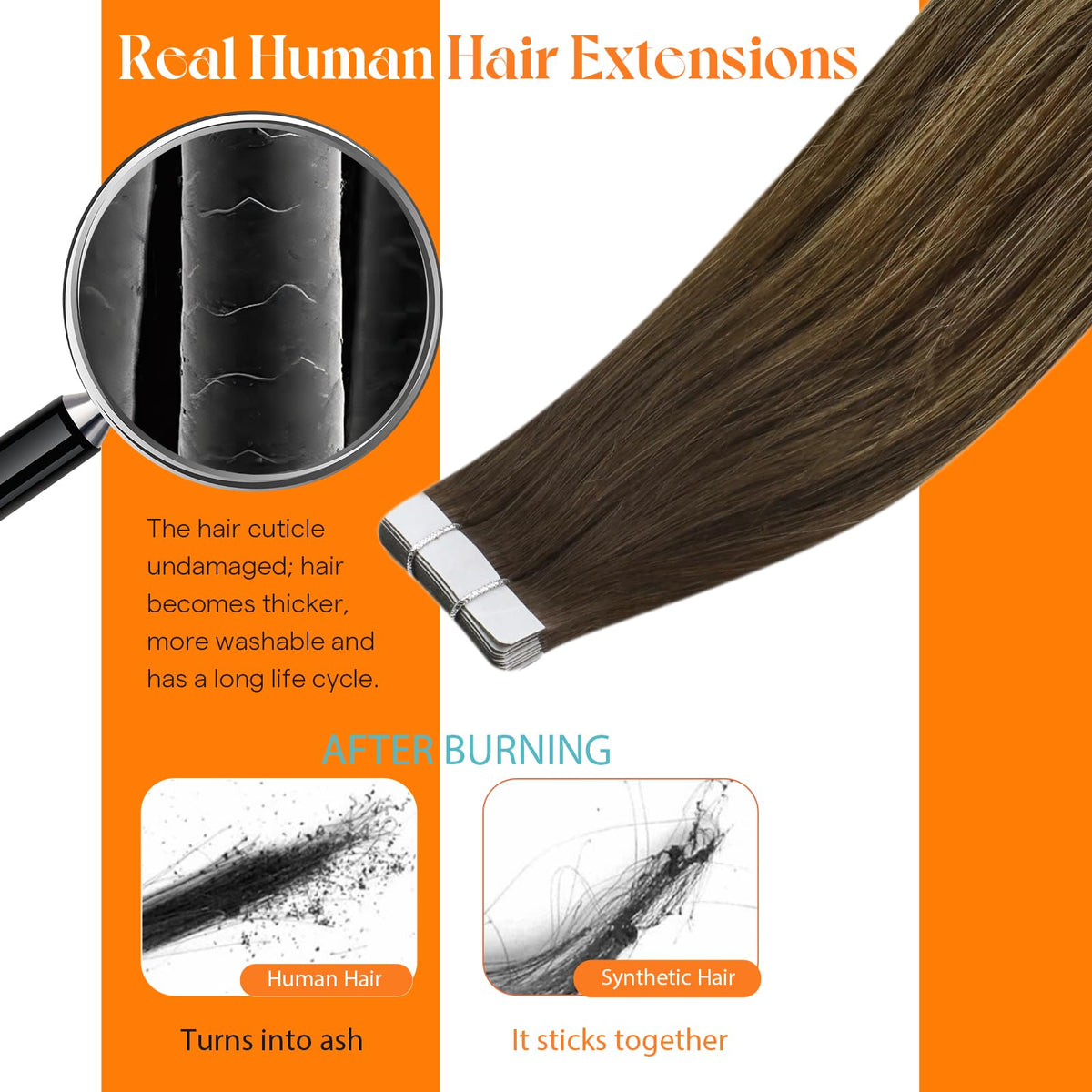Styling tools used with Sunny Hair Tape in Extensions