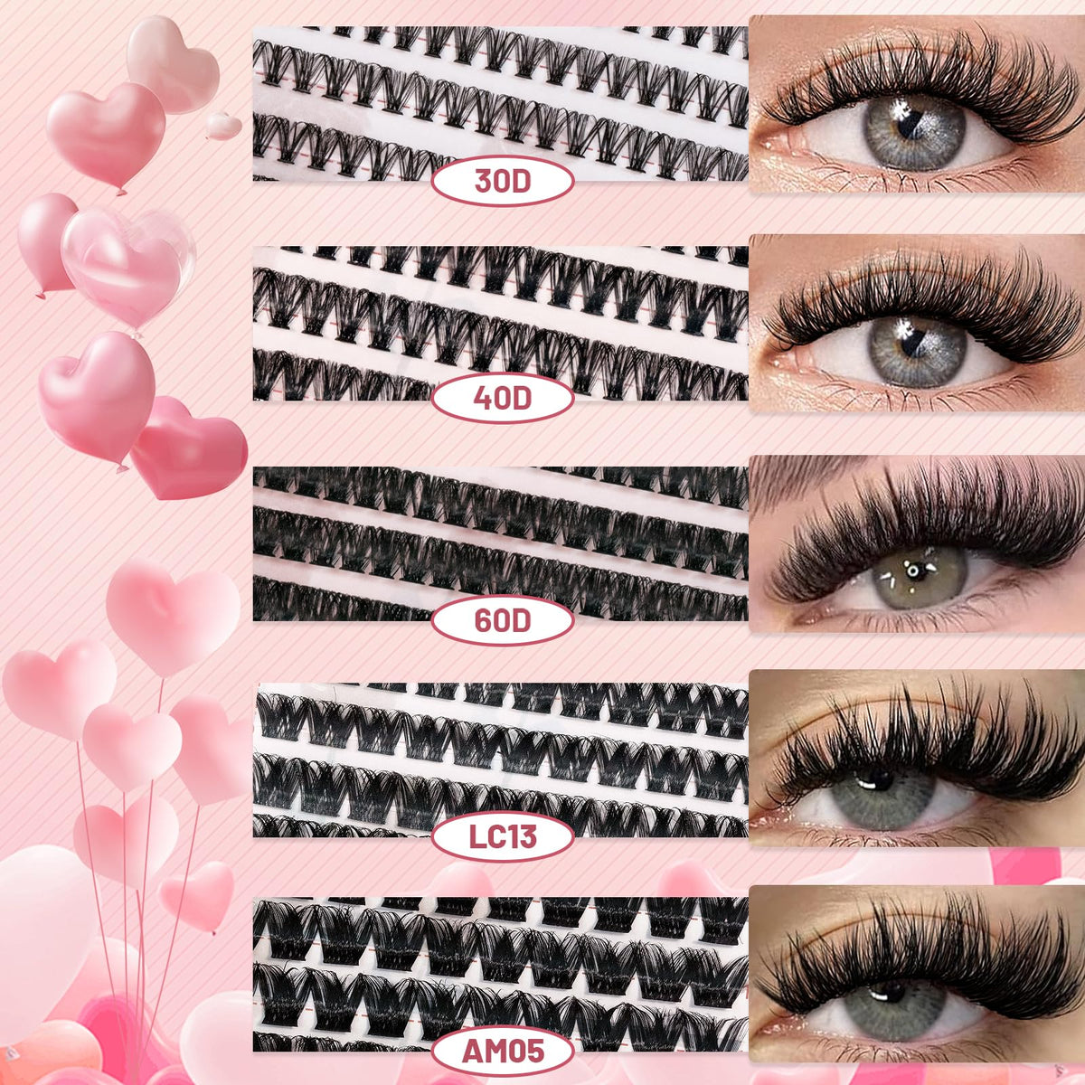 Stylish portable makeup bag for lash extension kit