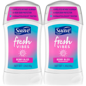 Suave Aluminum-Free Deodorant for Kids & Teens 2-Pack front view