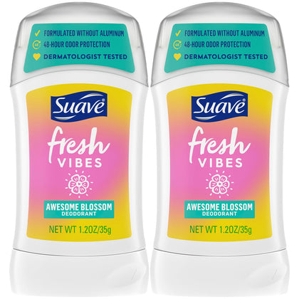 Suave Fresh Vibes Deodorant for Kids and Teens front view