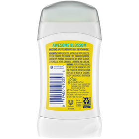 Suave Fresh Vibes Deodorant sticks with fruity background